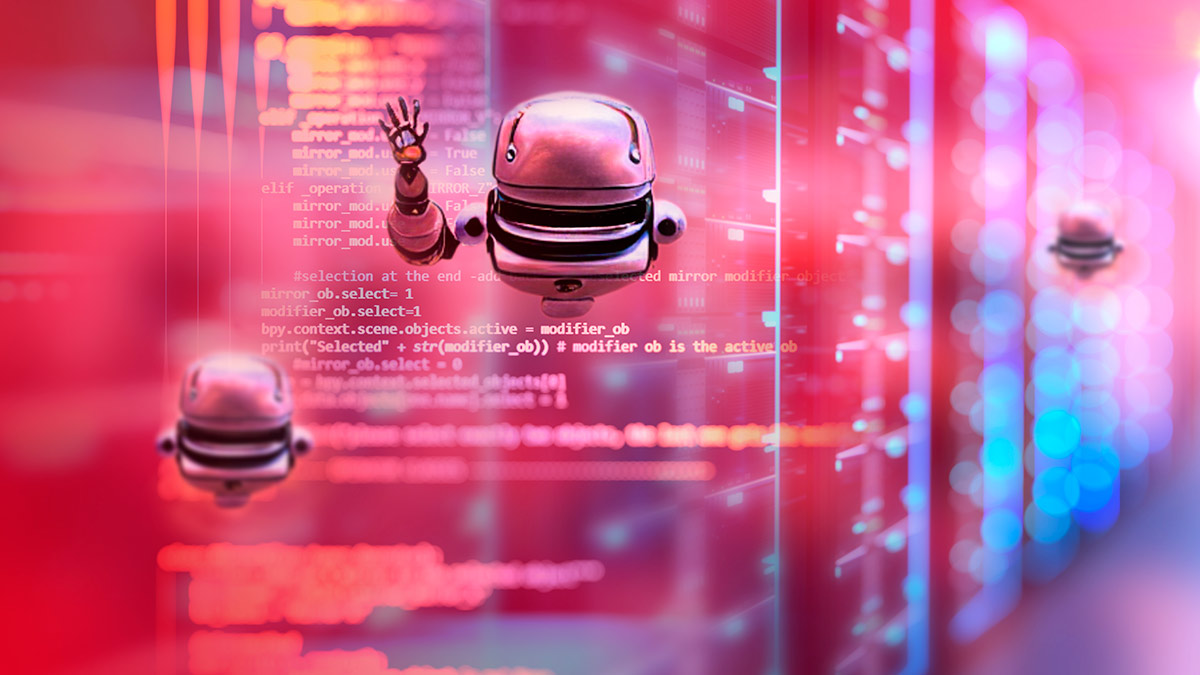 Robots y código de programación